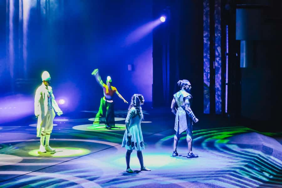 Dubai: Water Canal Cruise and La Perle Show with Dinner - Dubai Water Canal Dinner Cruise Meets La Perle’s Big Night Energy
