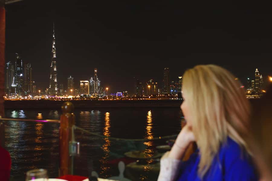 Dubai: Water Canal Cruise and La Perle Show with Dinner - The Dinner Buffet: What It’s Like and How to Approach It