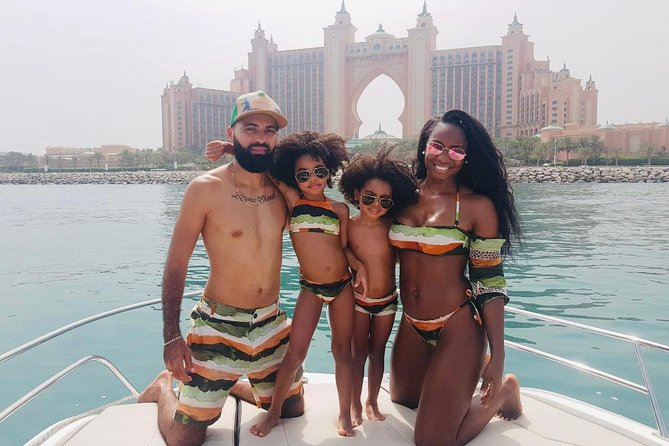 Dubai Yacht Sea escape Cruise, Swim, Tan & Sightsee! - Music, Refreshments, and the Private-Charter Feeling