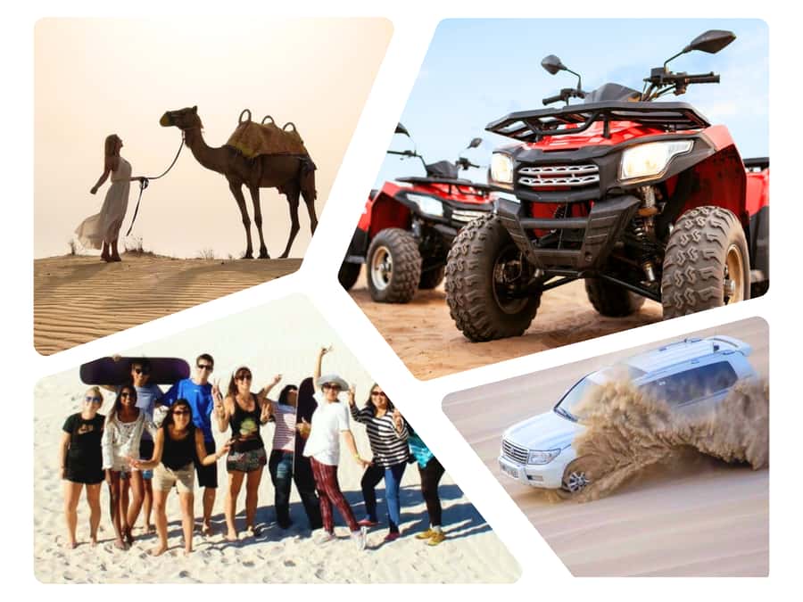 Dune Bashing, Sandboarding, Camel Ride & Optional ATV Ride - Pickup and The Ride to the Dunes: What to Expect