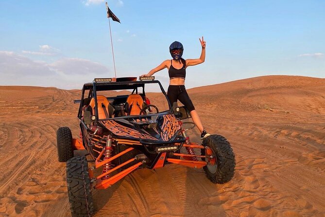 Dune Buggy Experience & Fossil Discovery in Mleiha National Park - Equipment, refreshments, and the little comfort wins