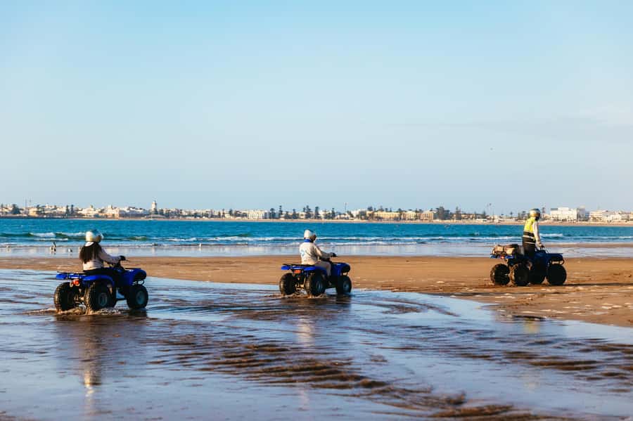 Essaouira Sand Dunes: Half Day Quad Bike Tour - Safety briefing and the quad test run