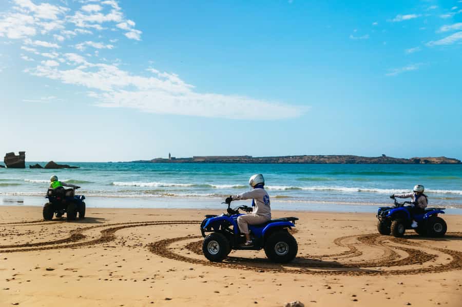 Essaouira Sand Dunes: Half Day Quad Bike Tour - Riding the dunes by the Atlantic: where the fun turns real