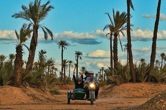 Essential Ride by sidecar (Marrakech off the beaten path) 1h30 - Gueliz: Art Deco Streets and a Clearer View of Modern Marrakech
