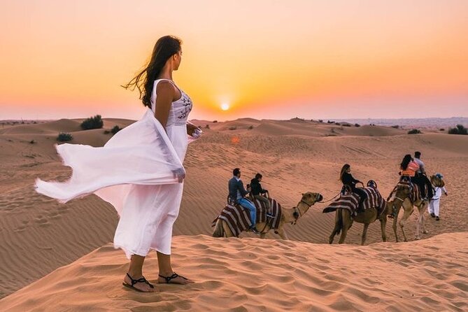 Evening Desert Safari & BBQ With Live Shows,Camel Ride,Falcon pic - Why this evening safari works: speed plus culture in a single 6–7 hour loop