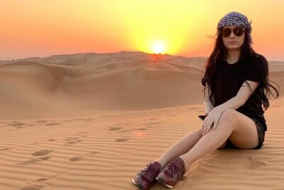 Evening Desert Safari with Quad Bike, Dune Bashing, Entertainments, BBQ Dinner - The Desert Camp: Camel Ride, Henna, and Arabic Dress Photos