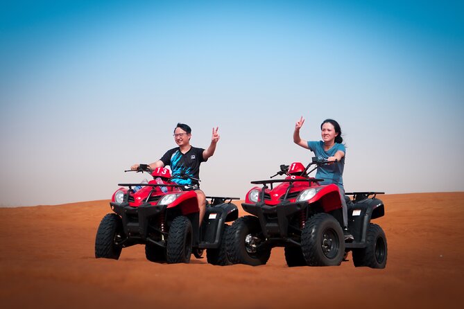 Evening Quad Bike, Desert Safari in Dubai , BBQ Dinner and Shows - Quad Biking: The Part You’ll Actually Remember
