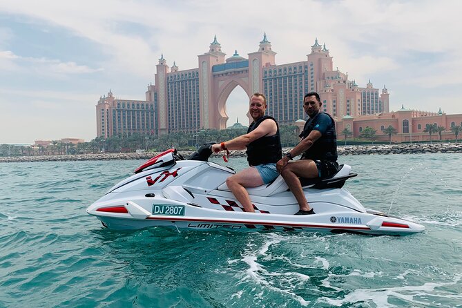 Exclusive 1HR Jet Ski Tour- Burj al Arab & Atlantis - Key highlights you’ll feel (not just read)