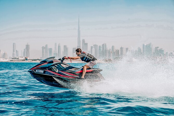 Exclusive 2HR Jet Ski TOUR-JBR & BLUEWATERS-ATLANTIS-BURJ AL ARAB - Where you start at Popeye Jetski Rental (Umm Suqeim 1)