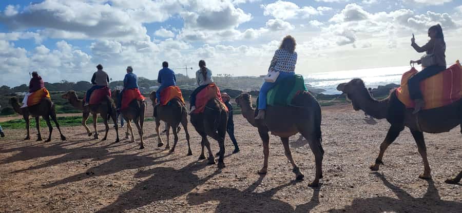 Explore Tangier: Cap Spartel, Cave, & Camel Ride Adventure - Achakar Coast Stop: Photos, Sea Air, and the Camel Ride