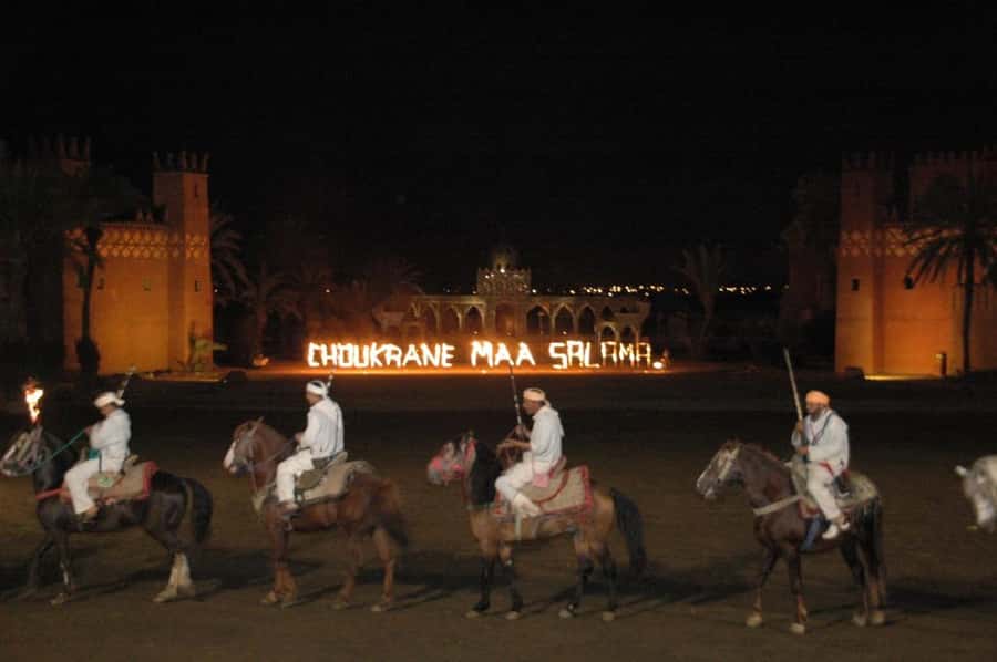Fantasia 1001 Nights: Dinner + Show from Marrakech - After-Dinner Show: Belly Dancers, Musicians, Acrobats, and Fireworks