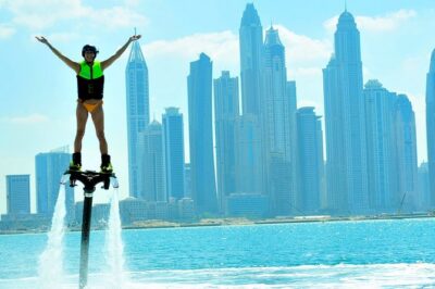 Flyboard Activity in Dubai - Getting on the Board: The Lesson Part That Actually Helps