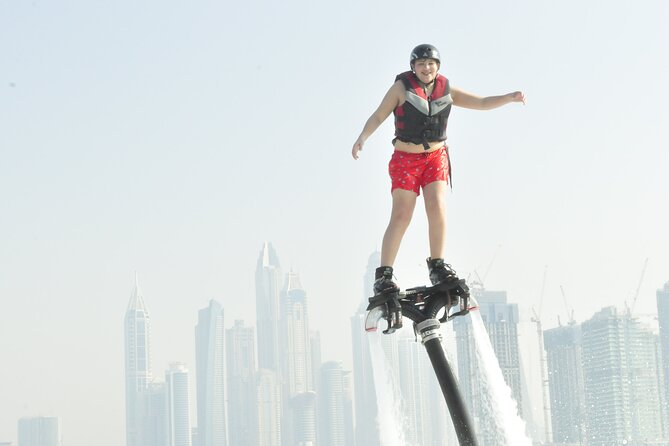 Flyboard in Dubai - What You Need to Participate: Swimming and Weight Limits