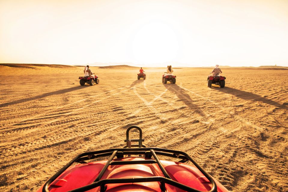 From Agadir or Taghazout: Quad Biking Safari Desert Trip - The tea stop: Moroccan mint tea, biscuits, and music
