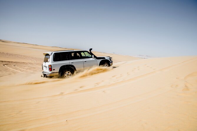 From Cairo 4x4 Safari, Camel Ride, Magic Lake, Waterfalls & Lunch - Pickup from Cairo or Giza: start early, travel comfy