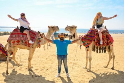 From Cairo: Desert Safari, Camel Ride, Magic Lake, & Lunch - Qarun Lake photo stop: your first taste of Egypt’s desert-water contrast