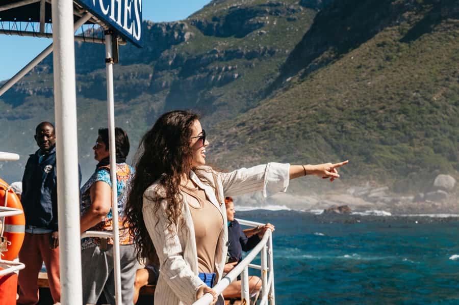 From Cape Town: Cape Peninsula & Boulders Penguin Beach Tour - Cape Point National Park: walking to a historic lighthouse