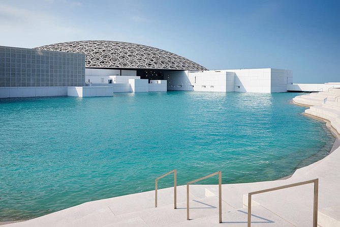 From Dubai: Abu Dhabi Full-Day Trip with Louvre & Grand Mosque - Photo stops at Emirates Palace, Etihad Towers, and the Corniche