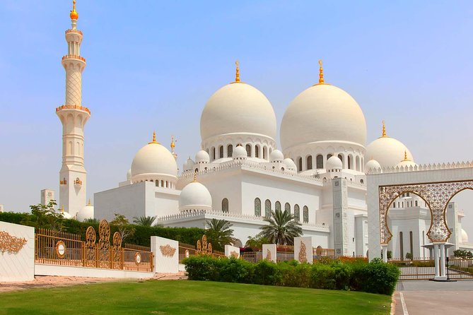 From Dubai: Abu Dhabi Full-Day Trip with Louvre & Grand Mosque - Louvre Abu Dhabi: self-guided time in a dome-shaped light show