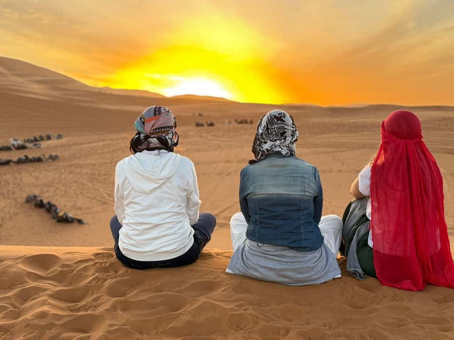 From Fes: 2-Day Desert Tour with Return to Fes or Marrakech - Midelt lunch and the Ziz Valley: date palms, villages, and a slower view