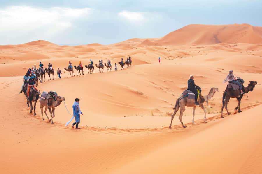 From Fes To Marrakech: 2-Days with Luxury Camp, Desert Tour - Fès Morning to Ifrane: Moroccan Switzerland and a Quick Reset