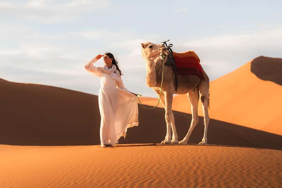 From Fes To Marrakech: 3-Day Sahara Desert Tour & Camel Trek - Day 1: From Fes and the Cedar Forest to Erg Chebbi at Sunset