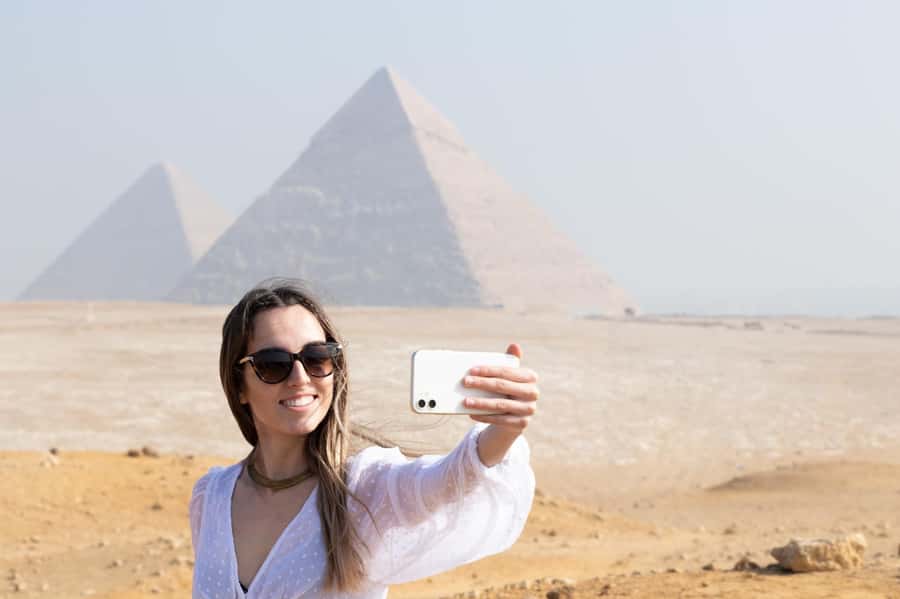 From Hurghada: Pyramids and Egyptian Museum Tour & Boat Ride - Key highlights worth your attention