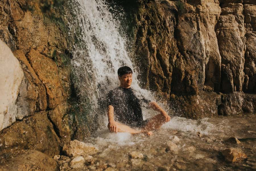 From Jerusalem: Masada at Sunrise, Ein Gedi & Dead Sea Tour - Dead Sea Float and Mud Bath: Salt, Slippery Water, and Smart Moves