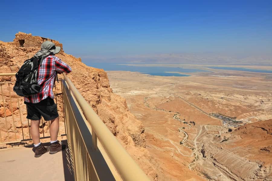 From Jerusalem: Masada & Dead Sea Full Day Tour with Pick Up - Riding the cable car up to Masada’s 1,300-foot plateau
