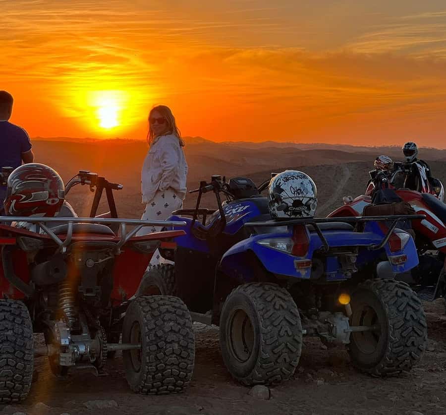 From Marrakech: Agafay Desert Quad Biking Tour with Transfer - The Mid-Route Break: Mint Tea in a Nomadic Tent