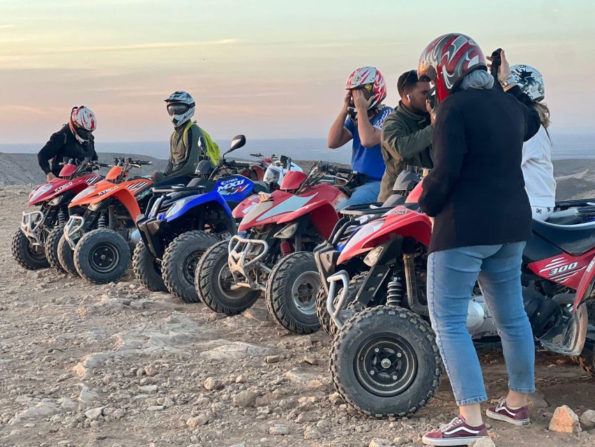 From Marrakech: Agafay Desert Quad Biking Tour with Transfer - Returning to the Base: Wind Machine Dust-Off and the End Feel