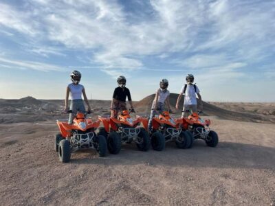 From Marrakech: ATV Quad Bike Tour in Agafay Desert - Quad biking in Agafay: dunes, rocky canyons, and High Atlas views