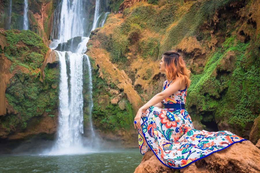 From Marrakech: Guided Ouzoud Waterfalls Tour with Boat Ride - Boat Ride Under the Falls: Refreshing, Wet, and Usually Worth It