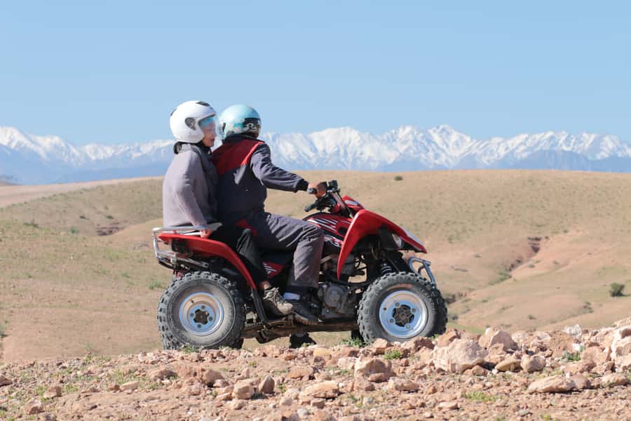 From Marrakech: Guided Quad Biking Tour in Agafay Desert - Marrakech to Agafay: Quick Escape With Real Off-Road Time
