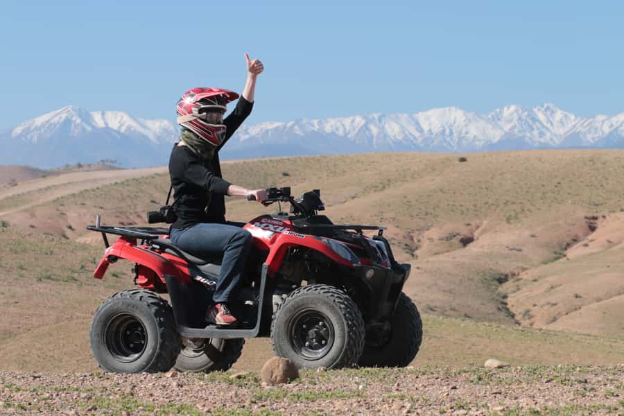 From Marrakech: Guided Quad Biking Tour in Agafay Desert - Quad Bikes 101: KYMCO 300cc and the Gear You Actually Need