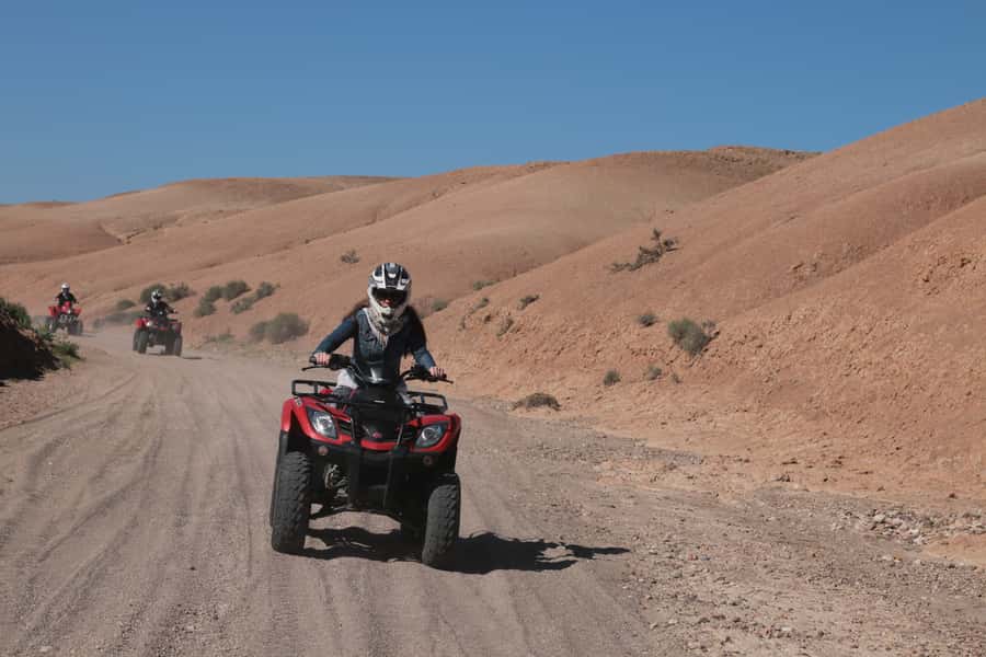 From Marrakech: Guided Quad Biking Tour in Agafay Desert - Picking Up at Your Door in Marrakech (and Why It Matters)