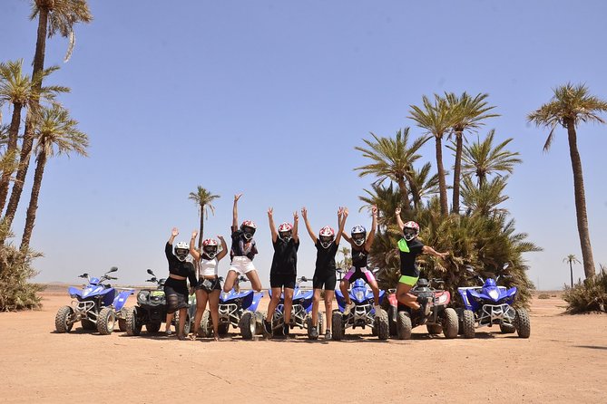 From Marrakech: Palm Grove Quad Bike and Camel Ride Tour - Camel Ride in the Palm Grove: Slow, Short, and Still Fun