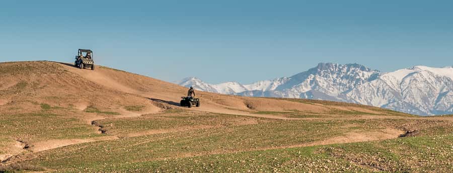 From Marrakech: Premium Agafay Desert Half-Day Quad Biking - Tea under tents and Berber village moments that make it more than a ride