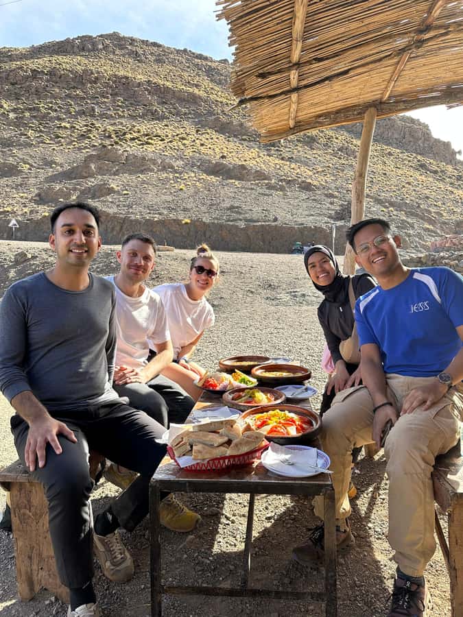 From Marrakesh: Atlas Mountains Talamrout Summit Day Hike - Tea breaks, lunch, and the pace that keeps the group happy