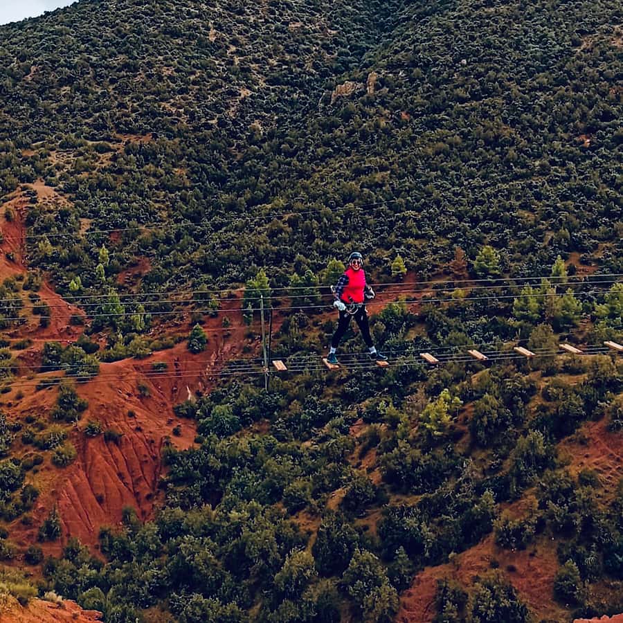 From Marrakesh: Zip-Line & Hike in the Atlas Mountains - Atlas Mountains zip-lines plus Berber villages, in one day