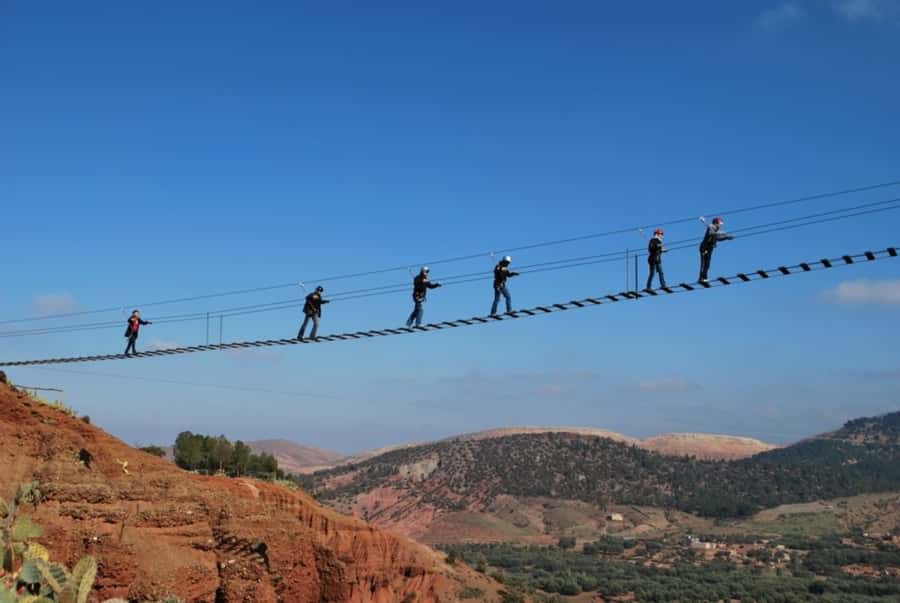 From Marrakesh: Zip-Line & Hike in the Atlas Mountains - Tahnaout photo stops and the Argan tasting that sets context fast