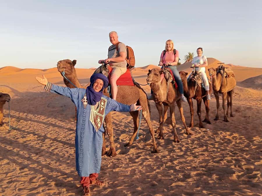 From Merzouga: Overnight Camel Trek over Erg Chebbi Dunes - Erg Chebbi on camelback: what 2 days feels like