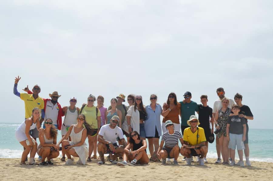 From Sal Island: Blu eye, Salt lake, Lemon Sharks & Palmeira - A full-day Sal tour built around water and wild stuff