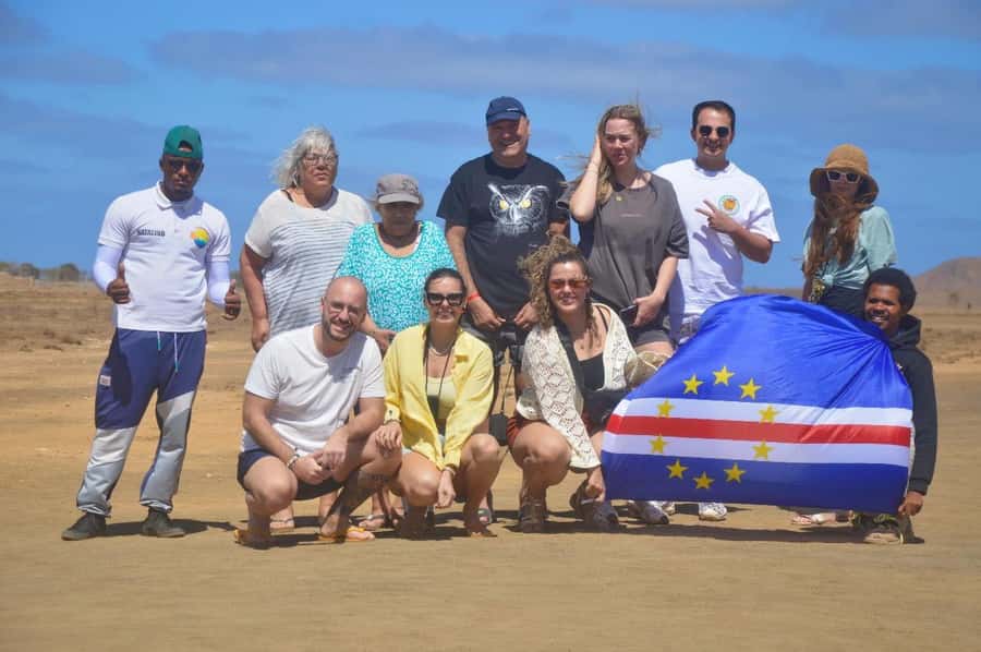 From Sal Island: Blue Eye, Salt Lake, Lemon Sharks, Palmeira - Pickup and the 9:00 AM-start reality (Santa Maria to around 5:00 PM)