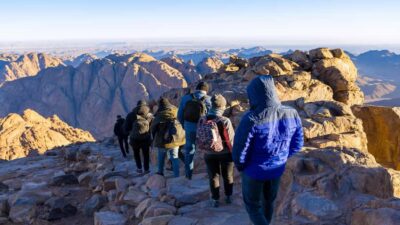 From Sharm: Mount Moses Trekking, Sunrise & Monastery Visit - The climb to Mount Moses: 2–3 hours of steep work
