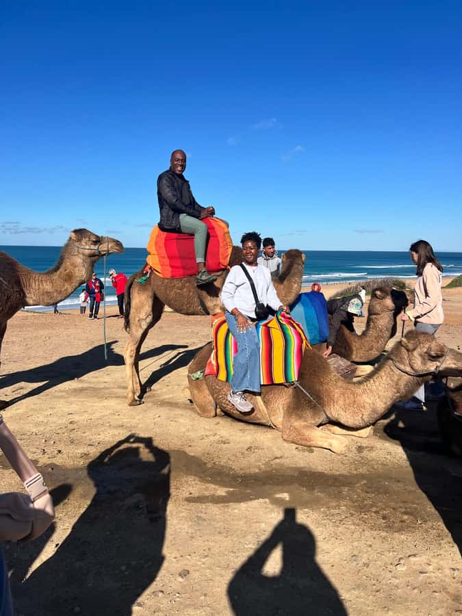 From Tarifa: Tangier Day Trip with Lunch and Ferry - Hercules Grottoes area: photos, camel rides, and the fine print on “the cave”