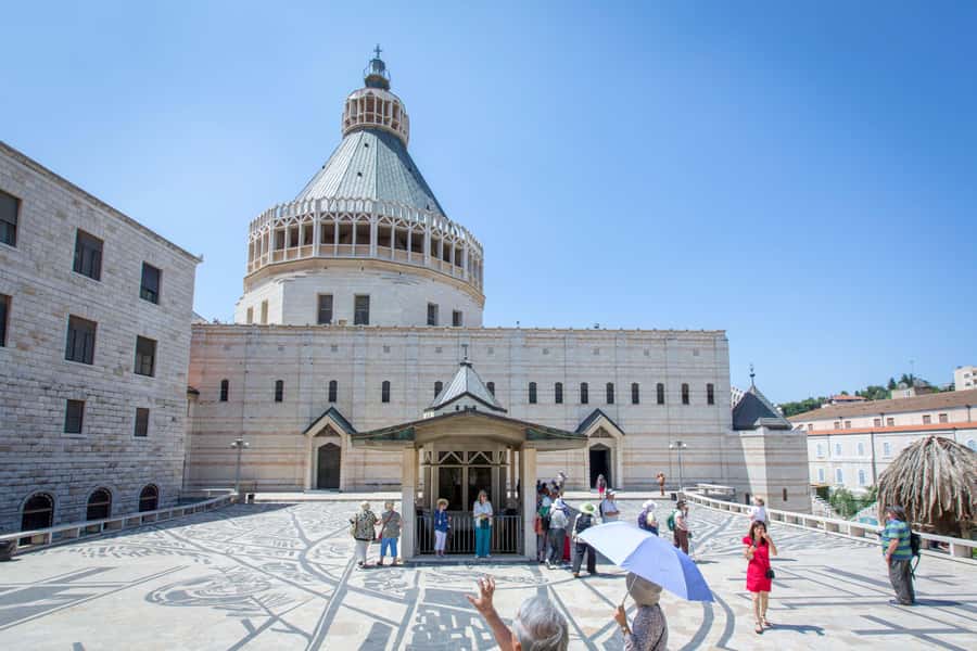From Tel Aviv: Guided Day Trip to Nazareth & Sea of Galilee - St. Joseph’s Carpentry Church in Nazareth: A Clear, Grounded Pairing