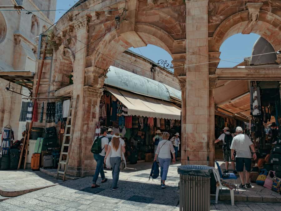 From Tel Aviv: Jerusalem Old City & Dead Sea Guided Day Tour - The Cardo and the Jewish Quarter: Roman street logic inside today’s Jerusalem