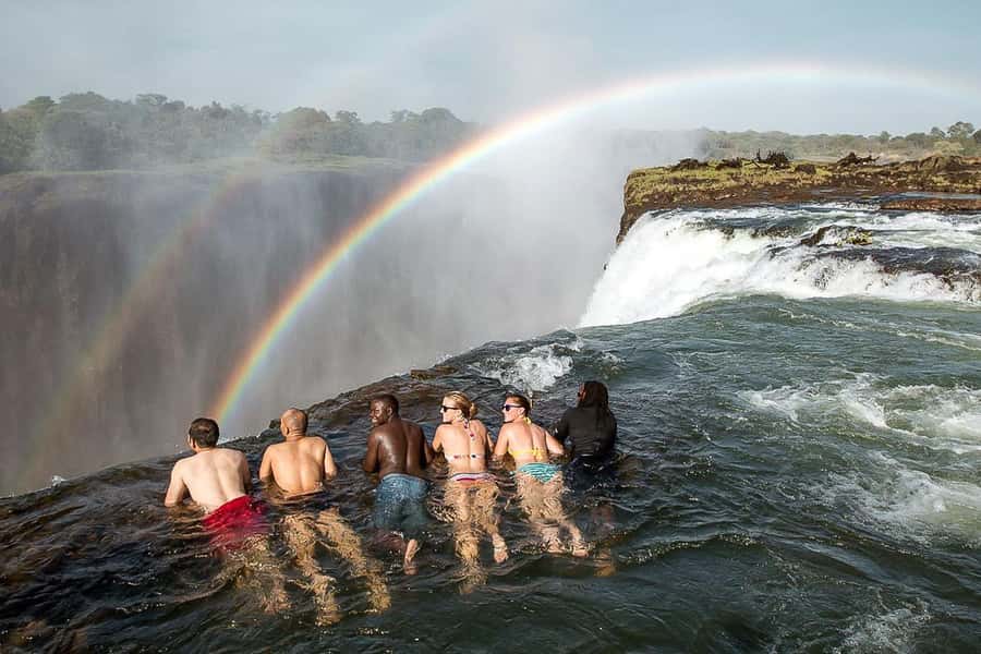 From Victoria Falls: Livingstone Island Tour & Devils Pool - Livingstone Island views that change how you see Victoria Falls