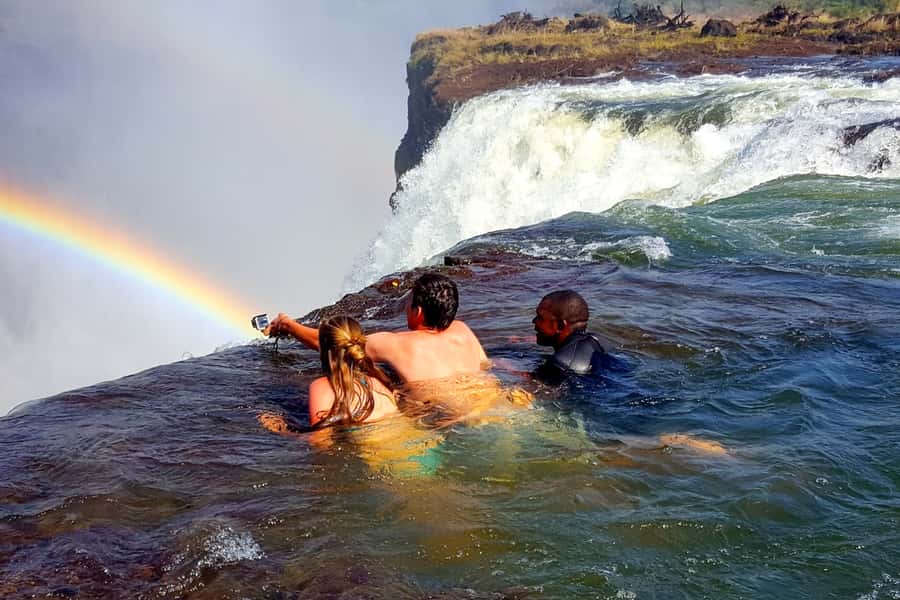 From Victoria Falls: Livingstone Island Tour & Devils Pool - The short Zambezi boat ride: the part you might forget to enjoy